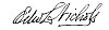 E.L. Nichols signature